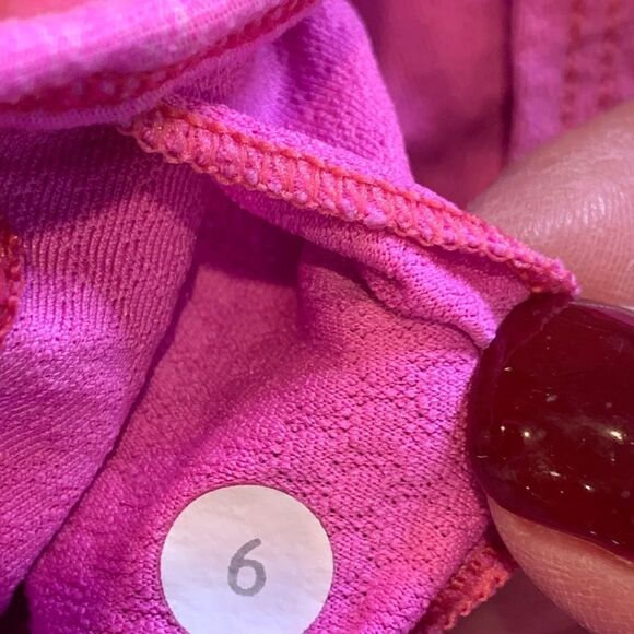 LULULEMON No Limits Tank Top Perfect Paris Pink Size 6 - Picture 9 of 10